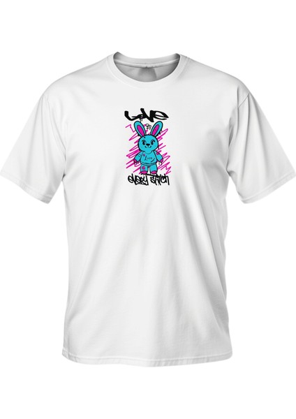 Regular Every Stich Baskılı T-Shirt