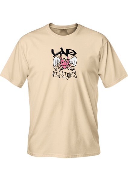 Regular City Streets Baskılı T-Shirt