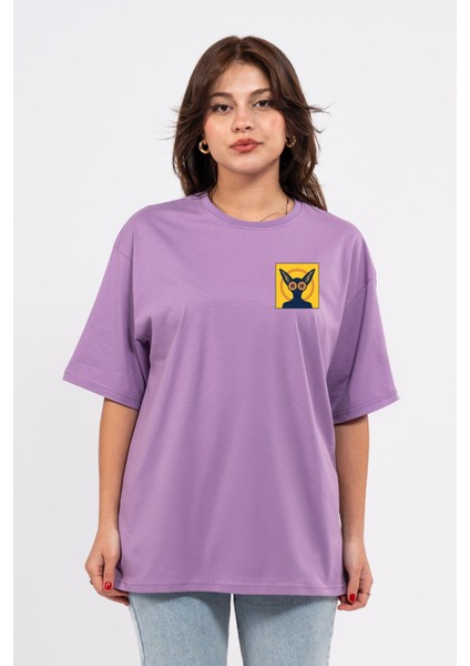 Oversize Darko Baskılı Tshirt