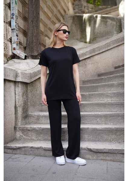 Tunik & Pantolon Takım-Siyah