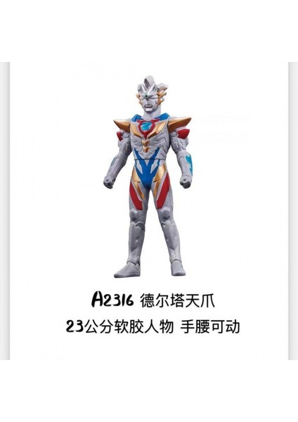Ultraman Oyuncakları Yumuşak Plastik Figürler (Yurt Dışından)