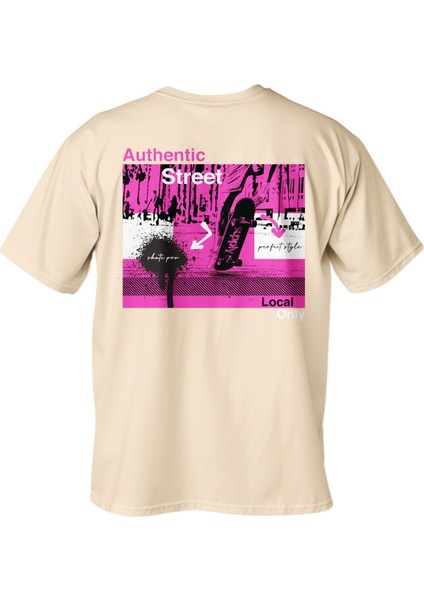 Regular Authentic Baskılı T-Shirt