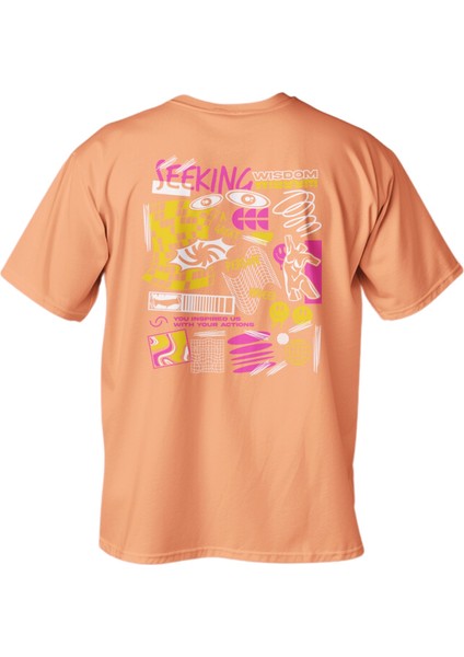 Regular Seeking Baskılı T-Shirt