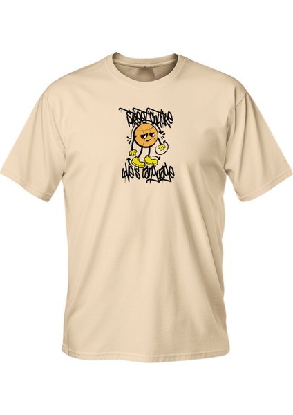Regular Street Culture Baskılı T-Shirt