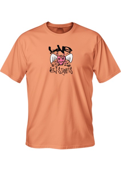 Regular City Streets Baskılı T-Shirt