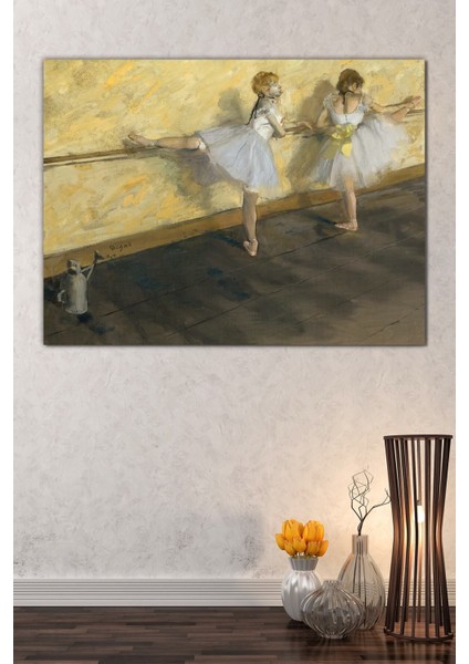 Nazenin Design Edgar Degas Dancers In Barre Kanvas Tablo fiyatları