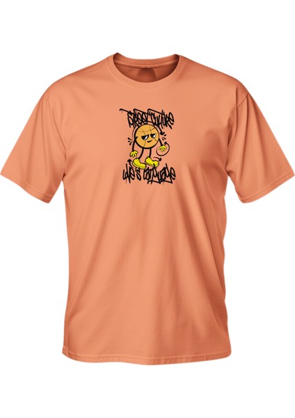 Regular Street Culture Baskılı T-Shirt