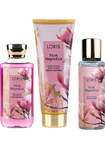 Pink Magnolia Vücut Seti