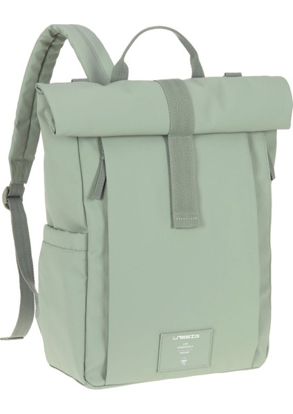 Rolltop Up Bebek Bakım Sırt Çantası Silver Green