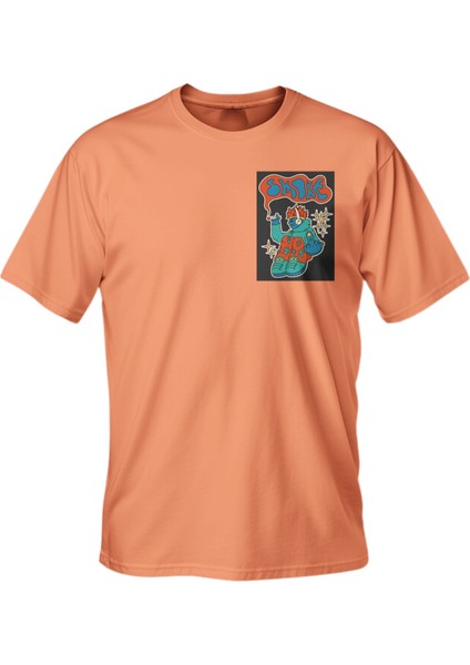 Regular Dont Smoke Baskılı T-Shirt