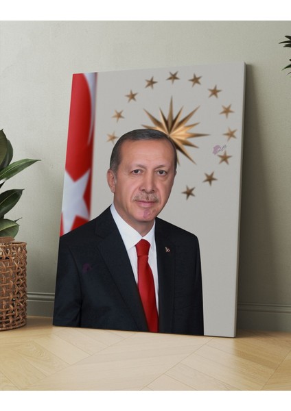 Recep Tayyip Erdoğan Kanvas Tablo fiyatları
