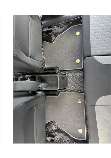 Ford Toruneo 2024 Sonrası Aracına Özel 8d Çift Katmanlı Havuzlu Paspas Takımı (Siyah) modelleri