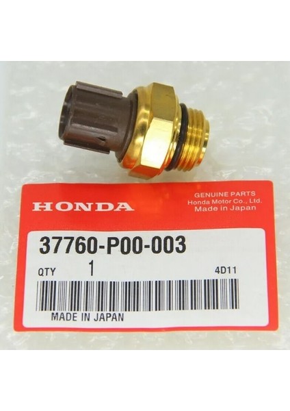 Honda Accord Civic Fan Müşürü 37760-P00-003 Orijinal Radyatör Soğutma Fanı Anahtarı 37760-P00-003 F/s Honda