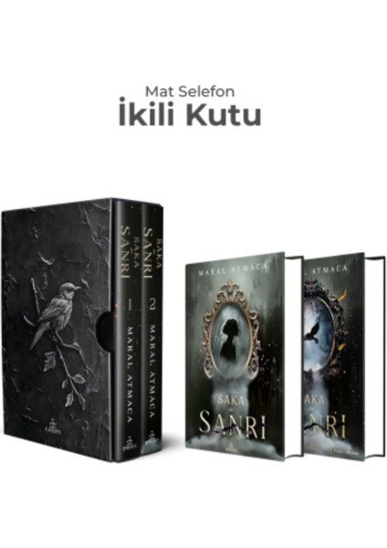 Bülbül Kapanı 1, 2 Saka ve Sanrı 1, 2 Loresima ve Maral Atmaca 4 Kitap Ciltli Kutulu Set modelleri