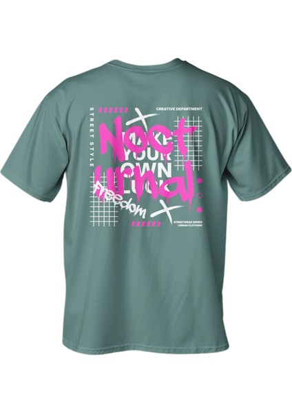 Regular Nocturnal Baskılı T-Shirt