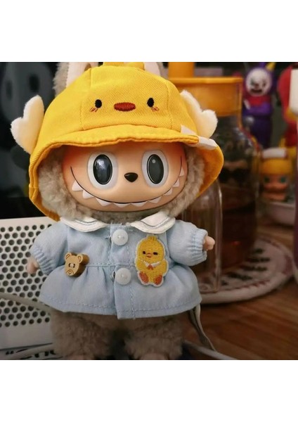 Sadece Etek Şapka 17CM Sevimli Mini Peluş Bebek Kıyleri Kıy Aksesuarları Kıyleri Diy Çocuk Hediyesi Kawaii Bebek Kıyleri Kız Oyuncaklar Renk: A (Yurt Dışından)