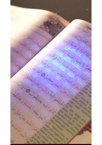 Gizli Satır Arası Kelime Kelime Türkçe Okunuşlu Mealli Kuranı Kerim, Sesli, Orta Boy, Siyah fırsatları