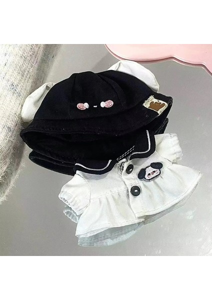 Sadece Etek Şapka 17CM Sevimli Mini Peluş Bebek Kıyleri Kıy Aksesuarları Kıyleri Diy Çocuk Hediyesi Kawaii Bebek Kıyleri Kız Oyuncaklar Renk: D (Yurt Dışından)