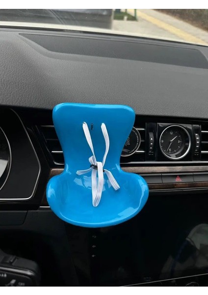 15-17CM Bebek Koltuğu Bebek Güvenlik Koltuğu Sevimli Bebek Hava Çıkışı Aromaterapi Dekorasyonu Yüksek Dereceli Araba Iç Dekorasyon Renk: Mavi Güvenlik Koltuğu/boyut: Bebek Yok (Yurt Dışından)