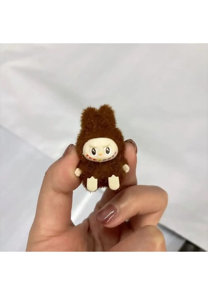 Yeni Mini Oturma Duruş Aksiyon Figürü Sevimli Bebekler Set Model Koleksiyon Dekor Süsleri Aksesuarları Çocuk Hediye Scolor: Pembe (Yurt Dışından)