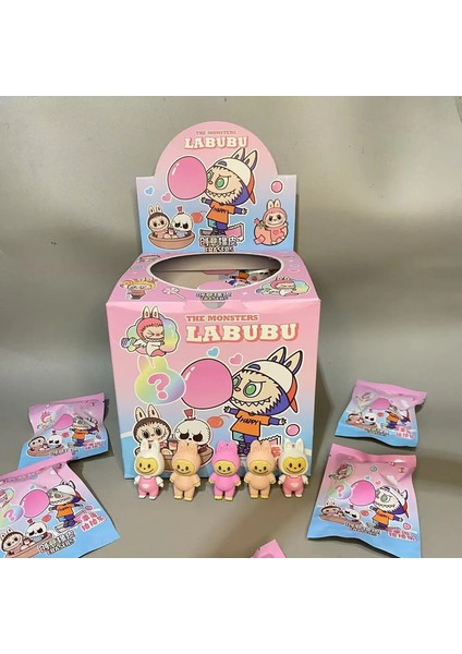 12PCS Mini Akın V1 V2 Bir Oturma Ağlayan Bebek Figürleri Sevimli Bebek Model Koleksiyon Dekor Süsü Aksesuarları Renk: 32PCS Silgi (Yurt Dışından)