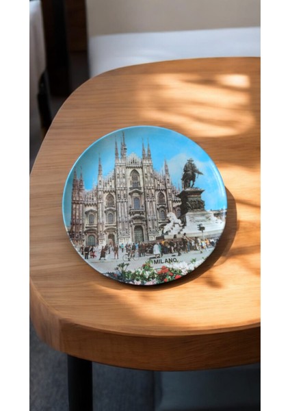Vintage Mılano Desenli Dekoratif Melamin Tabak & 19 cm fiyatları