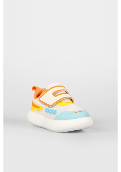 346.P25Y.161 Beyaz Mavi Melodic Işıklı Erkek Çocuk Ayakkabı fırsatları