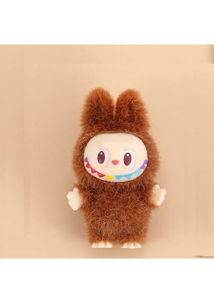 10PCS Mini Sevimli Bebek Flock Vinil Kawaii Bebek Kolye Aksesuarlar Süs Masaüstü Dekorasyon Oyuncak Çocukları Topla Hediye Color: 3.5 Kahve Rengi (Yurt Dışından)