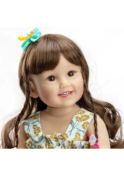 13 Farklı Saç Tarzı Silikon Yeniden Doğmuş Bebek Bebek Saç Peruk Uzun Kıvırcık Kahverengi Altın Saç Bjd Bebek Yeniden Doğmuş Bebekler Saç Aksesuar Renk: 12 Sadece Saç (Yurt Dışından)