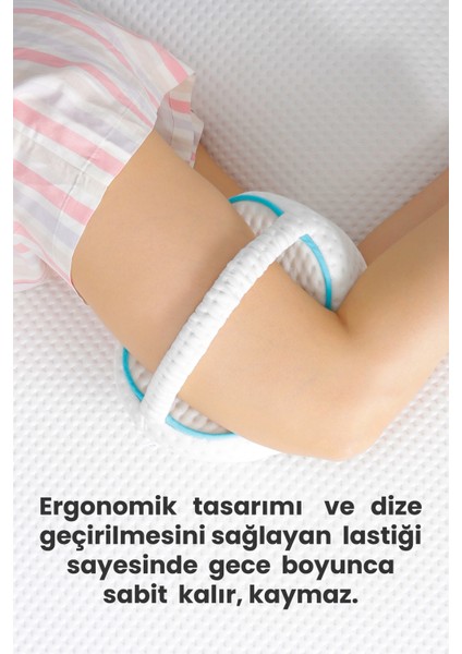 Diz Arası Ortopedik Yastık Bacak Arası Yastığı Visco Yastık