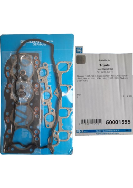 Toyota Hı-Lux Hı-Ace 2.2 Sılındır Kapak Ust Conta TK.04112-54012