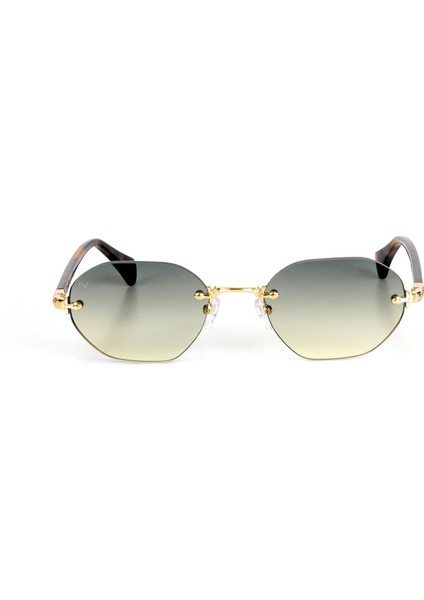 Gavel (A) Gld Yeşil-Sarı 53 Unisex Güneş Gözlüğü fiyatları