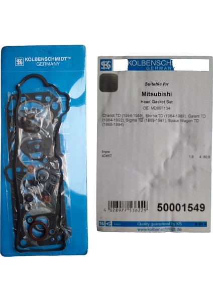Mıtsubıshı L200-L300-GALAND 84-94 1.8-3.0 Sılındır Kapak Ust Conta TK.MD997134