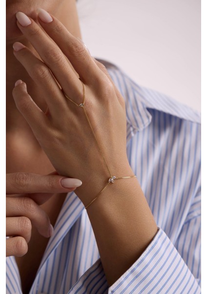 14 Ayar Taşlı Lotus Altın Şahmeran modelleri