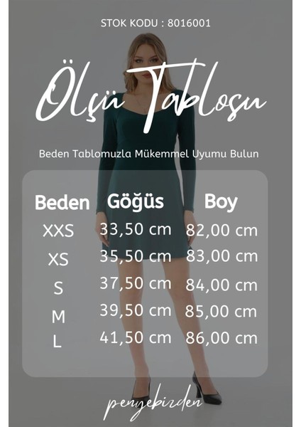 Kadın Beşgen Yaka Kısa Elbise-Zümrüt Yeşili indirimleri
