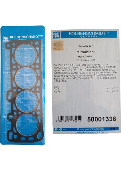 Mıtsubıshı Cold-Galant-Lancer 1.6 Sılındır Kapak Contası 11044-41M01