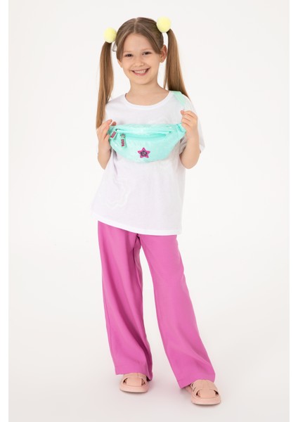 Kız Çocuk Fuşya Pantolon (Kanvas-Chino) 50309120-VR023 fiyatları