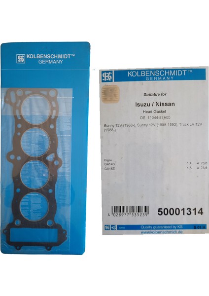 Nıssan Sanny Isuzu Truck 1.4-1.5 Sılındır Kapak Conatsı 11044-87A00