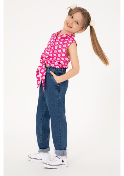 Kız Çocuk Açık Mavi Pantolon (Jean) 50308357-DN0021 fiyatları