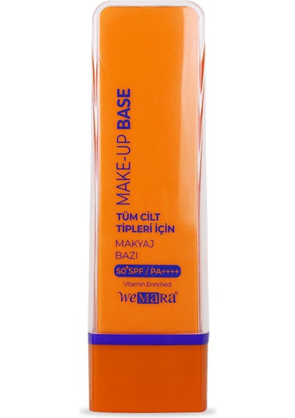 Wemara Makyaj Altı Baz Tum Cılt Tıplerı Icın 50 Spf 50 ml fiyatları