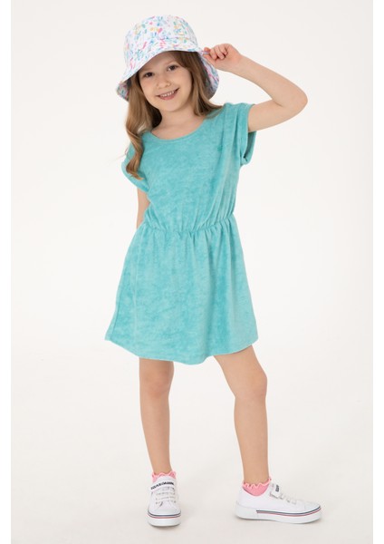 Kız Çocuk Mint Elbise (Örme) 50263505-VR090