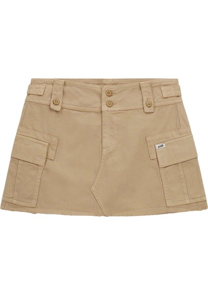 Go Cargo Skırt Kadın Multicolor Etek W5GD1MWGCVA-G1K9