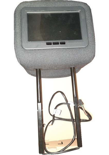 Renault Fluence-Espace Koltuk Baslıgı Ekranlı Monıtor Multımedıa Sıyah