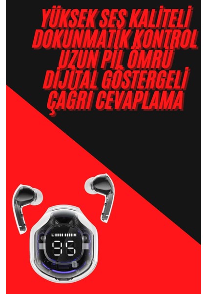 Yeni Nesil Ultrapods Pro Bluetooth Kulaklık Extra Bass Yüksek Mikrofon Kalitesi