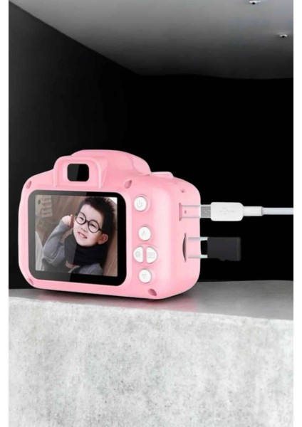 Çocuklara Özel Dijital Fotoğraf Makinesi Mini 1080P Hd Kaliteli