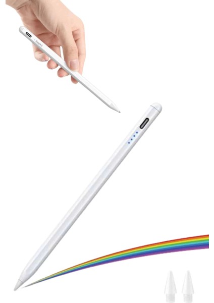 Dokunmatik Kalem Tablet Kalemi Çizim Stylus Kalem Yedek Uçlu
