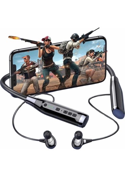 Boyun Bantlı Sd Kart Girişli Yüksek Perfomanslı Bluetooth Kulaklık
