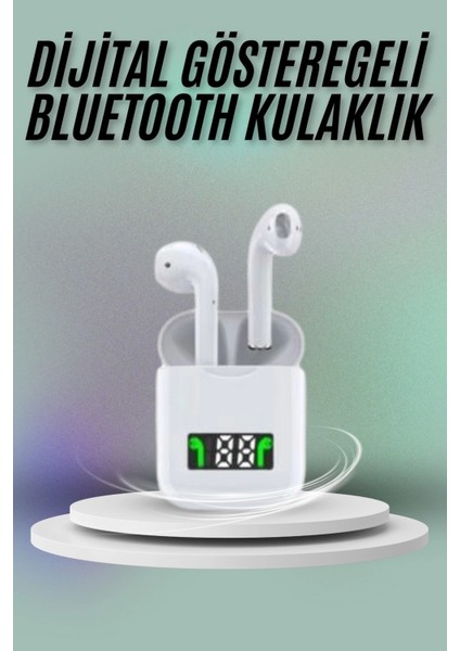 Bluetooth Kulaklık Dokunmatik Kontrol Uzun Pil Ömrü Dijital Göstergeli