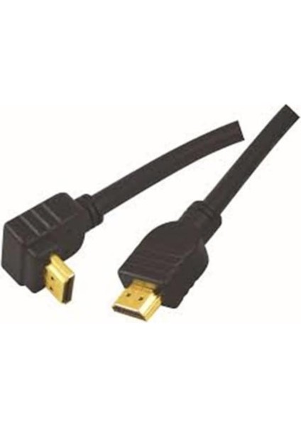 HDMI Erkek / Erkek 90 Derece 1,5 Metre