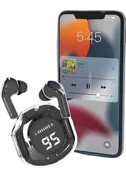 Kulak Içi Bluetooth Kulaklık Anc Enc Özellikli Şarj Göstergeli Kablosuz Kulaklık